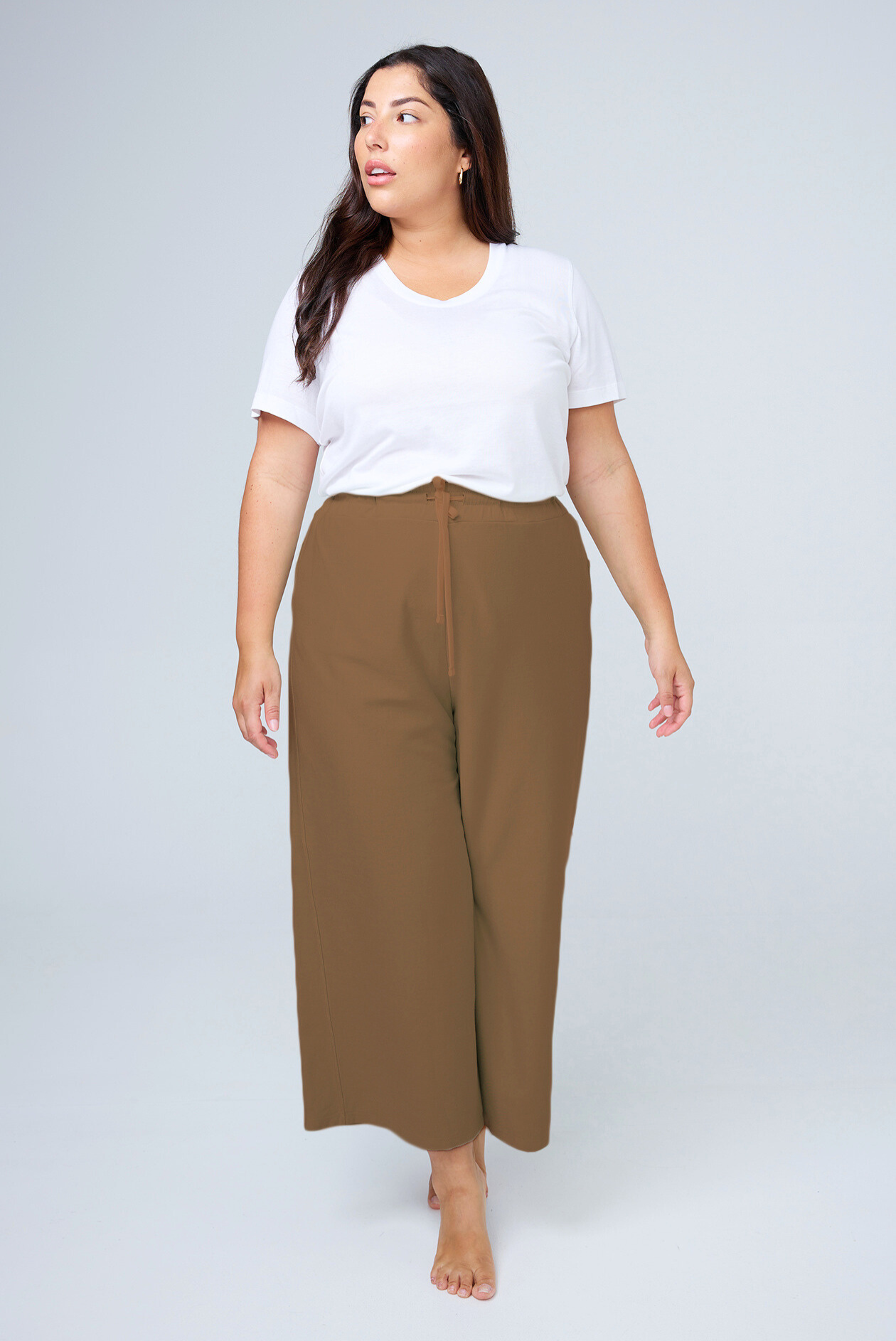 Freya Organic Cotton Wide Leg Lounge Pant