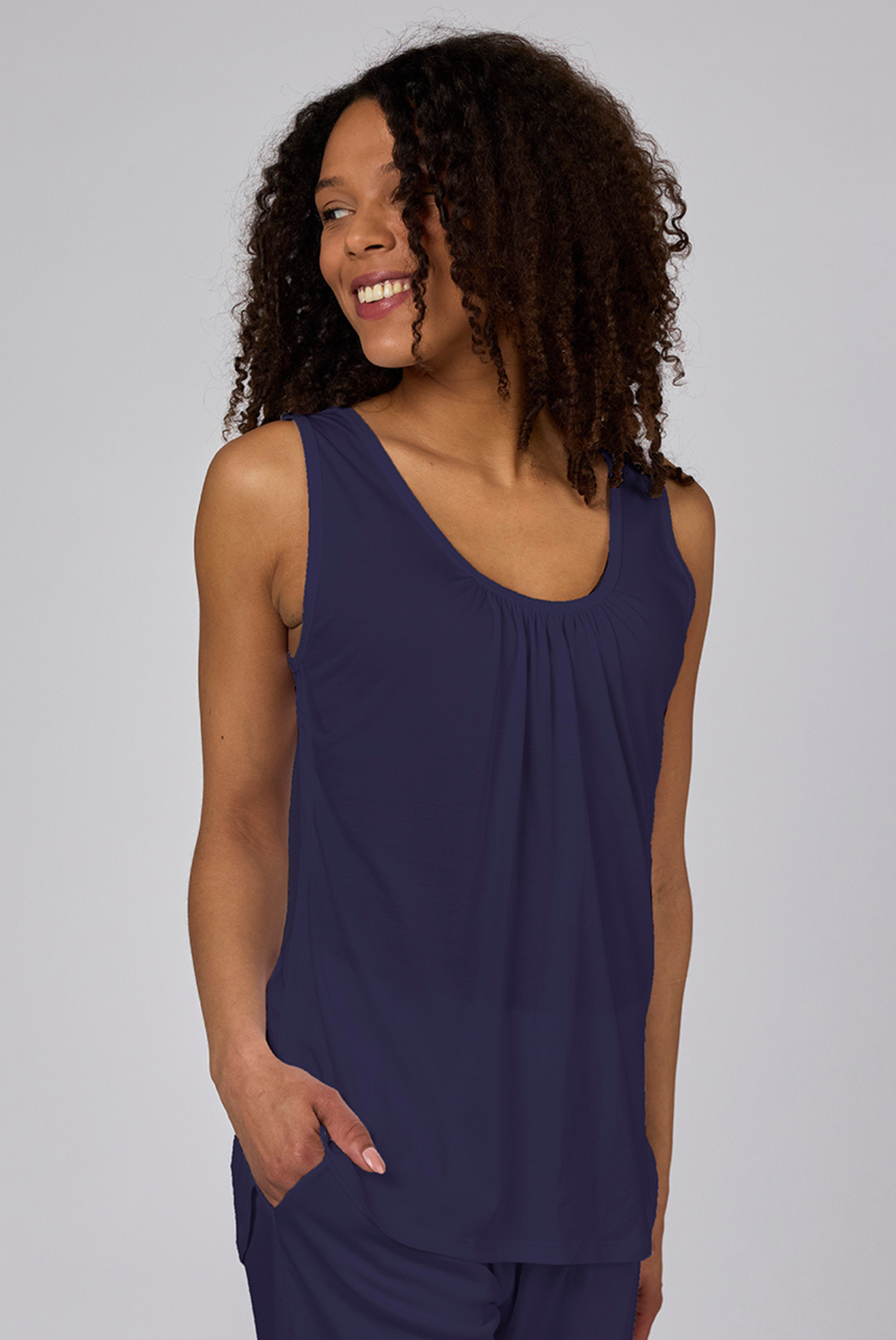 Évie Lightweight Lounge and Sleep Tank Top