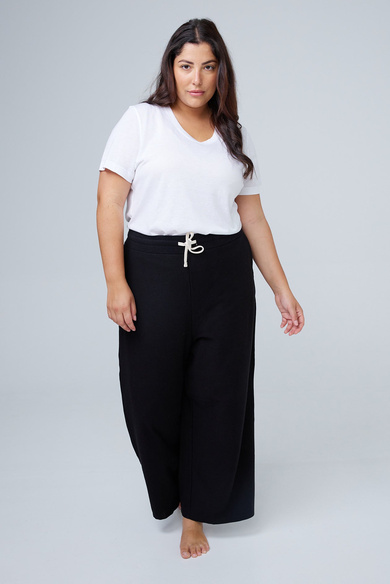 Freya Organic Cotton Wide Leg Lounge Pant