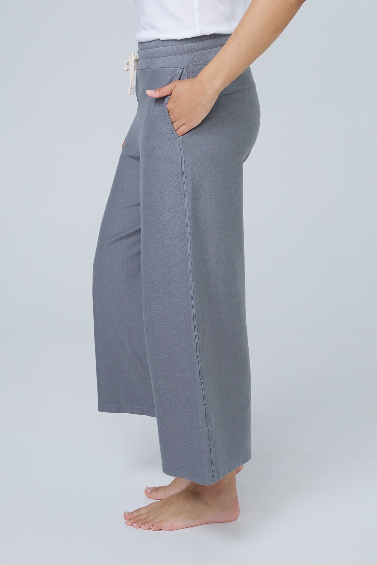 Freya Organic Cotton Wide Leg Lounge Pant