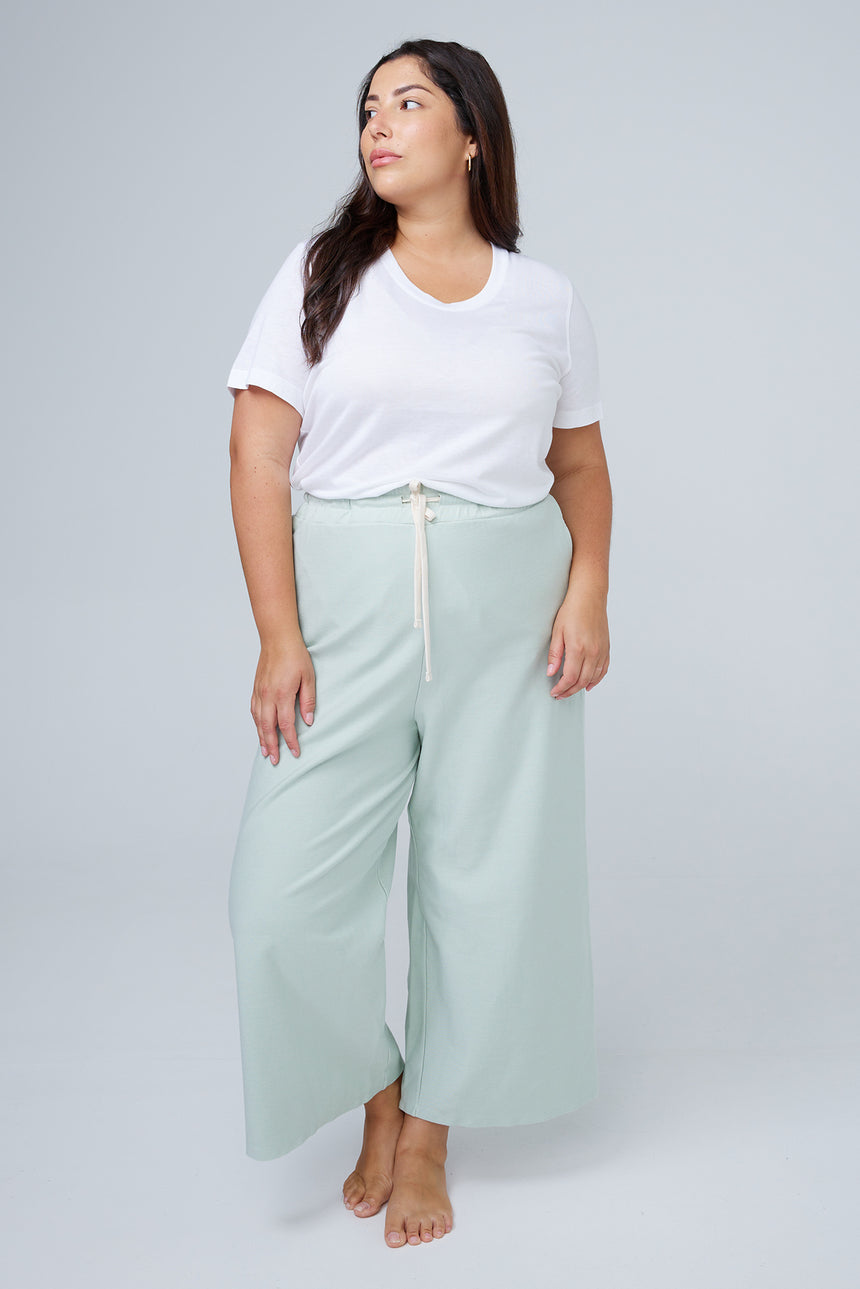 Freya Organic Cotton Wide Leg Lounge Pant