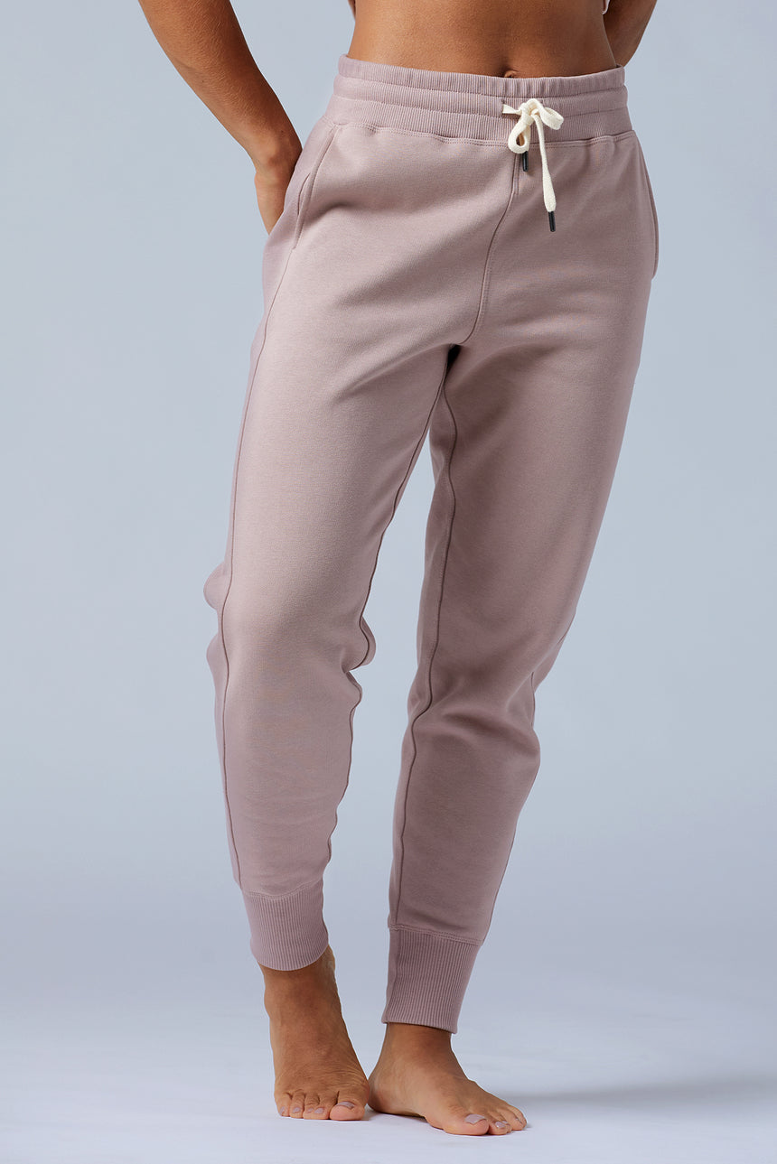 Jenny 100% Organic Cotton Brushed Fleece Jogger