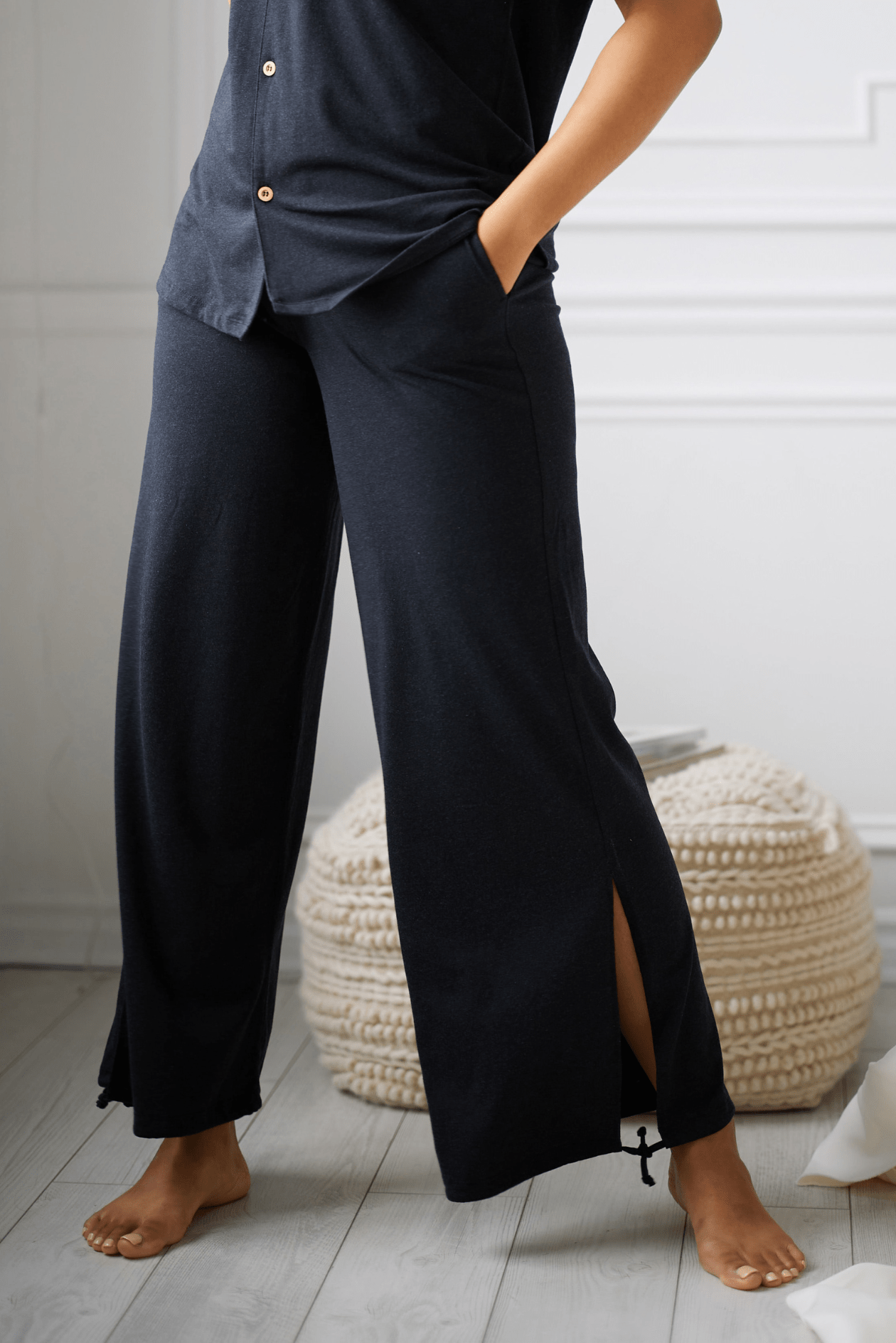 Lounge Pants | Lisette Palazzo Pant | Women's Loungewear – hernest